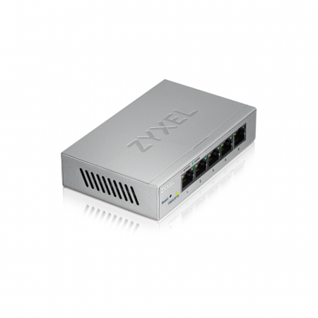 GS1200-5 - Switch Smart Administrable 5 ports Gbps RJ45 - non rackable - fanless