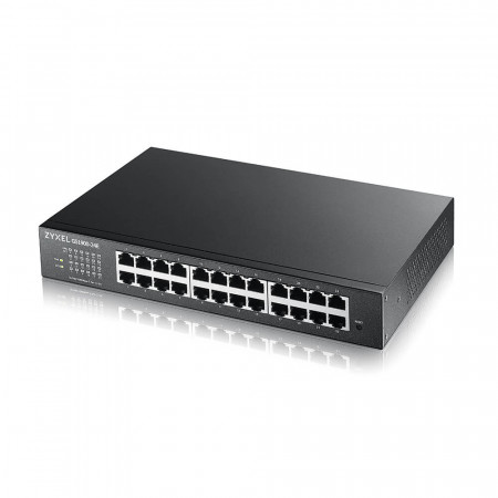 GS1900-24E - Switch Smart Administrable 24 ports Gbps RJ45 - rackable - fanless